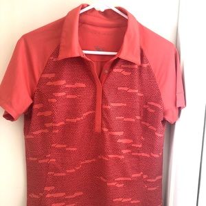 🏌️‍♀️ Nike Dry Fit Golf shirt - Coral - Like New